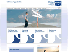 Tablet Screenshot of mode-d-emploi.ch